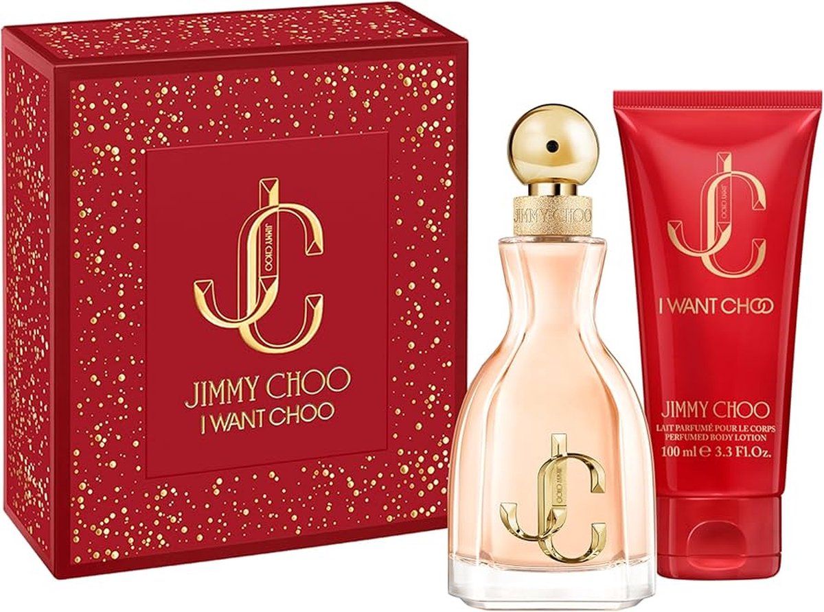 Jimmy Choo I Want Choo EDP met Body Lotion Cadeau set 160ml