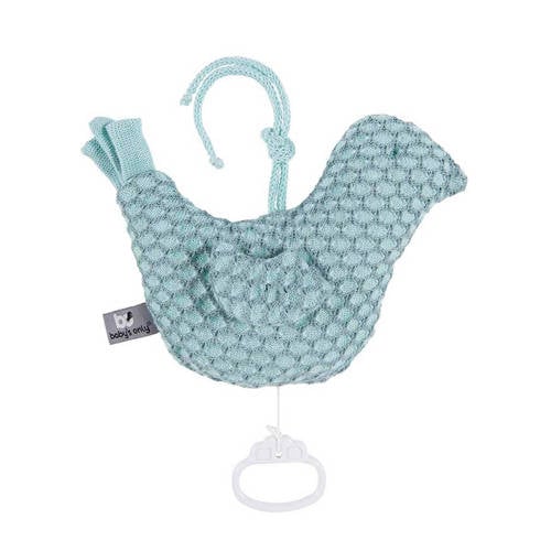 Baby's Only Sun muziekdoos vogel stone green