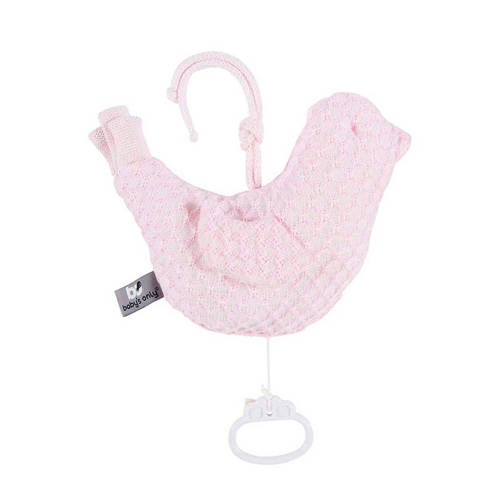 Baby's Only Sun muziekdoos vogel baby roze