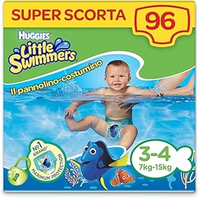 Huggies Little Swimmers  zwemluiers maat 3-4 & zwemluiers maat 5-6 - 12 stuks