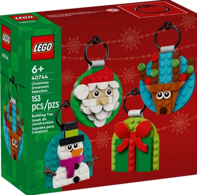 LEGO Diverse kerstboomdecoraties - 40744