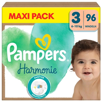 Pampers Harmonie  luiers maat 3 - 96 stuks