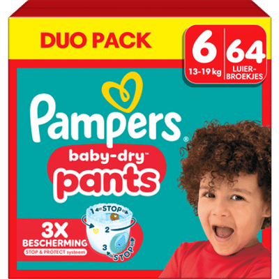 Pampers Baby Dry Pants  luierbroekjes maat 6 - 64 stuks