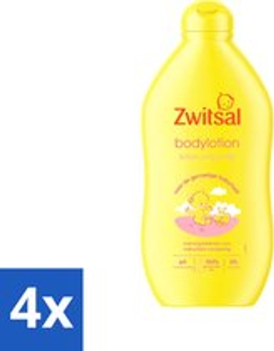 Zwitsal - Babyverzorging - Bodylotion - Extra Verzorgend en Zacht - 400 ml - 4 stuks
