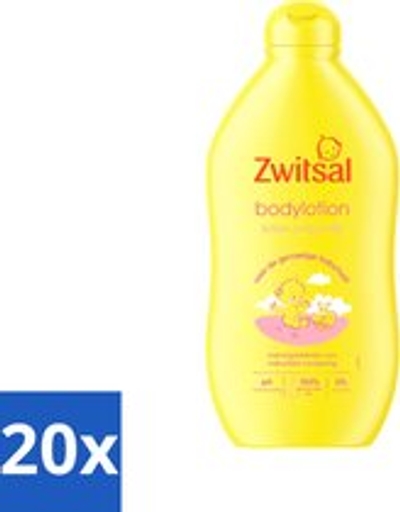 Zwitsal - Babyverzorging - Bodylotion - Extra Verzorgend en Zacht - 400 ml - Bulkverpakking - 20 stuks