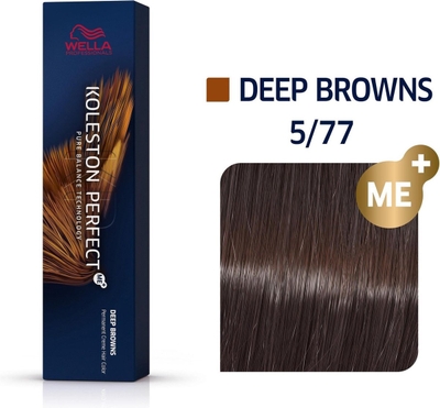 Wella Professionals Koleston Perfect Me+ - Haarverf - 5/77 Deep Browns - 60ml