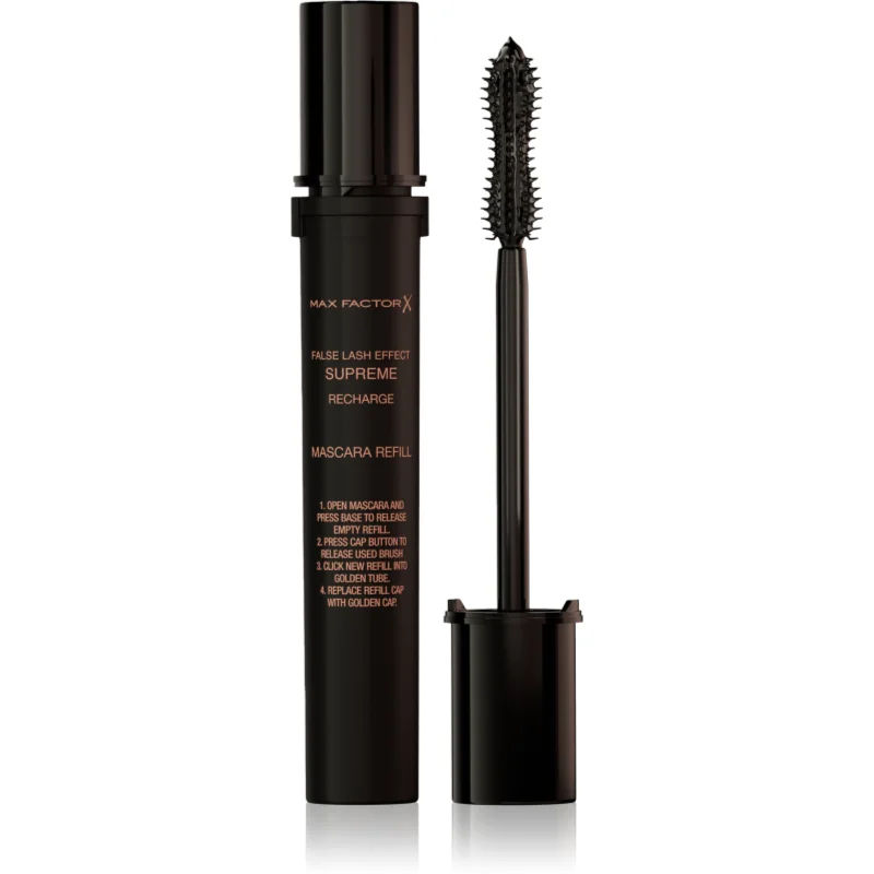 Max Factor False Lash Effect Supreme Recharge Refill mascara met nepwimpers effect Navulling Tint Black 8 ml