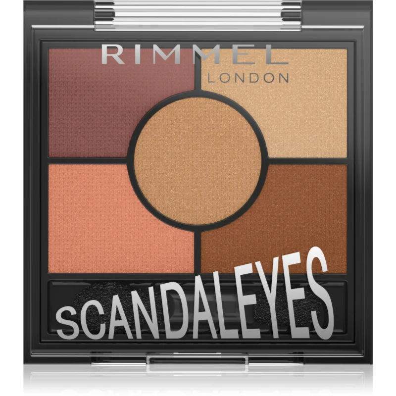 Rimmel ScandalEyes oogschaduw palette Tint 005 Sunset Bronze 3.8 g