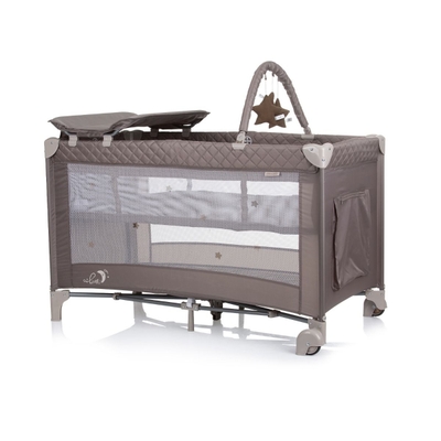 Campingbed Chipolino Luna Macadamia