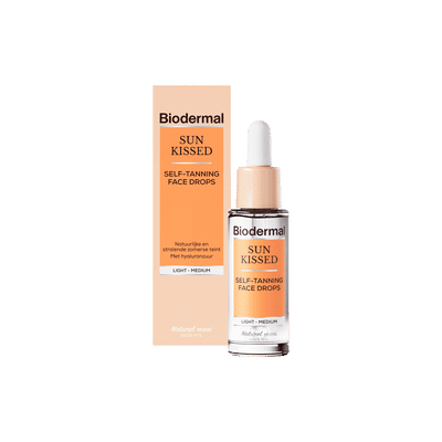 Biodermal Sun Kissed Self-Tanning Face Drops Vegan - 30ml