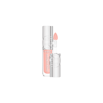 L'Oréal Paris Plump Ambition 201 Milky Nu Lipgloss - Lipolie met Hyaluronzuur - Voor vollere en glanzende lippen - Perzik - 5,4 gr