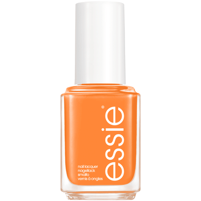 essie be them all 993 be them all nagellak - langhoudende kleur en glans - soepele, vloeibare textuur - oranje - 13,5ml