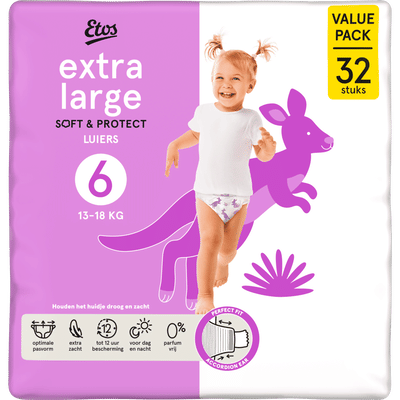 Etos Soft & Protect  luiers maat 6 - 32 stuks