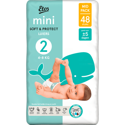Etos Soft & Protect  luiers maat 2 - 48 stuks