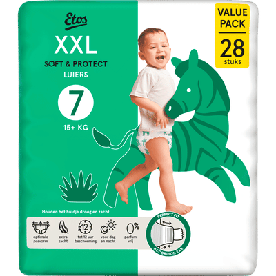 Etos Soft & Protect  luiers maat 7 - 28 stuks