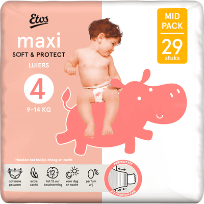 Etos Soft & Protect  luiers maat 4 - 29 stuks