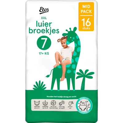 Etos Soft & Protect  luierbroekjes maat 7 - 16 stuks