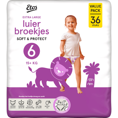 Etos Soft & Protect  luierbroekjes  - 36 stuks