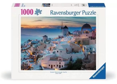 Ravensburger puzzel Abend über Santorini - 1000 stukjes.