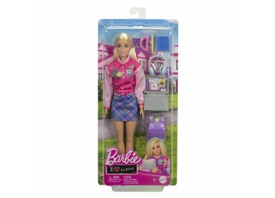 Barbie Barbie Schoolpop met schooltas