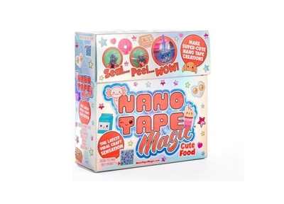 Nano Tape Magic - Cute Food - Maak 5 nano tape knutselontwerpen - Dé virale knutseltrend