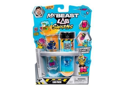 MrBeast Lab Swarms Atomic Serie 5-Pack - Experimenteer en creëer 5 Swarms microbeesten