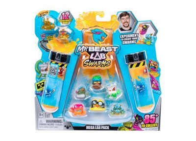 MrBeast Lab Swarms Atomic Serie 12-pack - Experimenteer en creëer 12 Swarms microbeesten