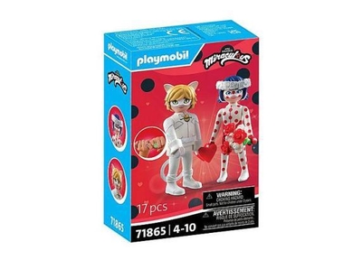 PLAYMOBIL Playm. Miraculous: Ladybugs & Cat Noirs Constructiespeelgoed