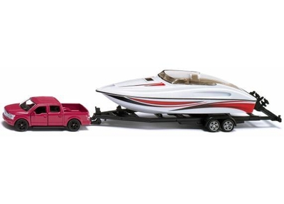 SIKU Siku 2568 Ford F150 met Motorboot op trailer
