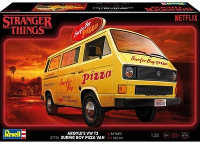 Revell 1/25 Stranger Things - Argyle’s VWT3 Surfer Boy Pizza Van