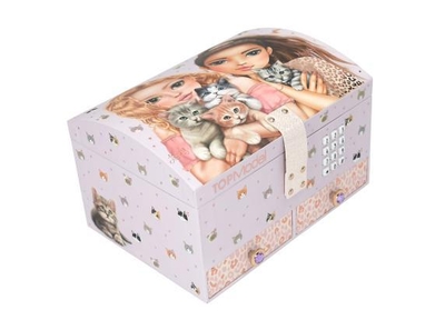 Top Model TOPModel grote sieradendoos met code en geluid CAT LOVE