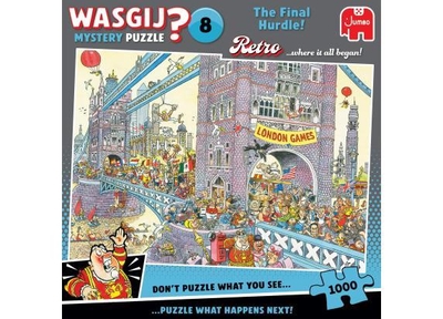 Jumbo Wasgij – Mystery Retro 8 – De laatste horde! (1000) – Legpuzzel – Jumbo