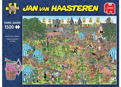 Jumbo - Jan van Haasteren Jan van Haasteren Robin Hood Festival 1500 stukjes