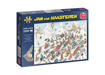 Jan van Haasteren - Van onderen - 2000 stukjes puzzel - Legpuzzel