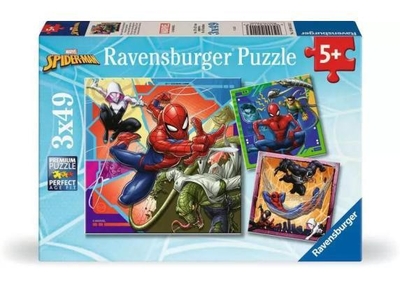 Ravensburger - Spider-Man - Puzzel - 3x49 Stukjes