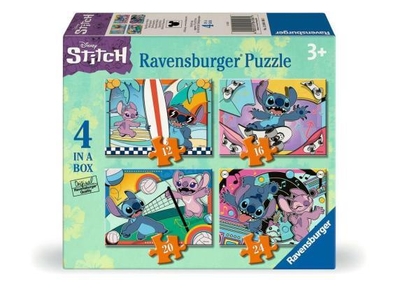 Ravensburger - Disney Stitch - Legpuzzel - 12, 16, 20, 24 Stukjes