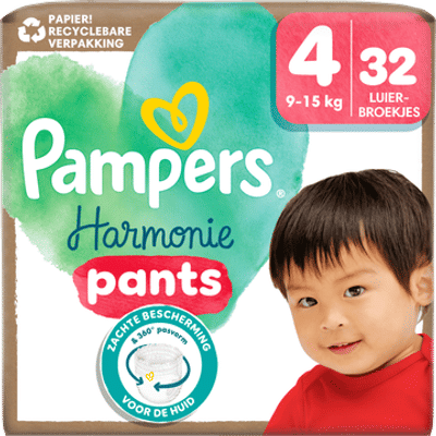 Pampers Harmonie Pants  luierbroekjes maat 4 - 32 stuks