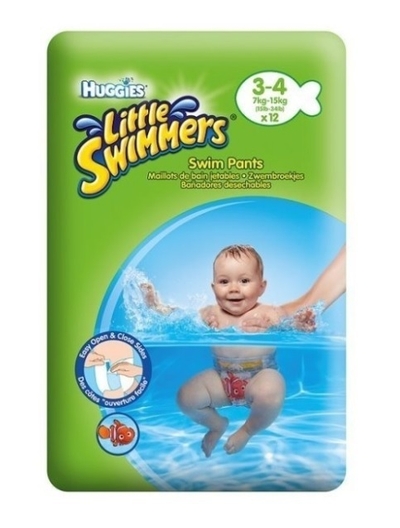 Huggies Little Swimmers  zwemluiers maat 3-4 - 12 stuks