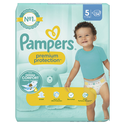 Pampers Premium Protection  luiers maat 5 - 68 stuks
