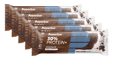 Powerbar 30% Protein Plus Chocolate Voordeelverpakking 5 repen