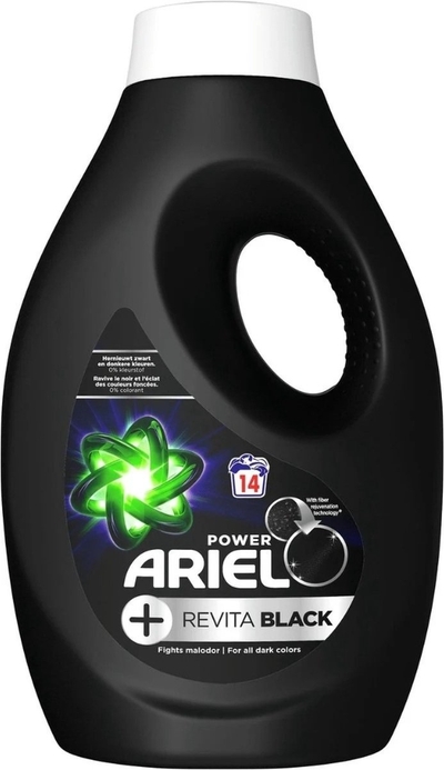 Ariel Revita Black & Vloeibaar wasmiddel zwarte was - 14 wasbeurten