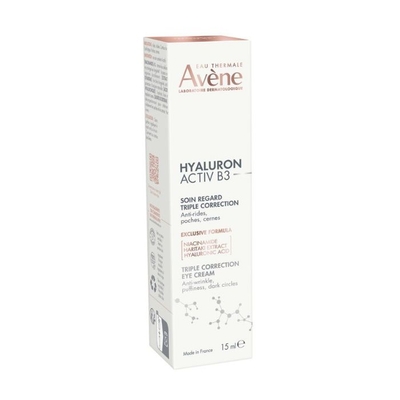 Avène Crème Hyaluron Activ B3 Soin Regard Triple Correction oogcreme - 15ml