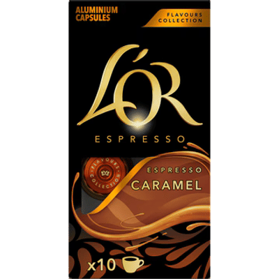 L'OR Espresso Caramel Smaak 10 Capsules 52 g