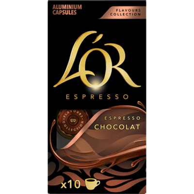 L'OR Espresso Chocolat Smaak 10 Capsules 52 g