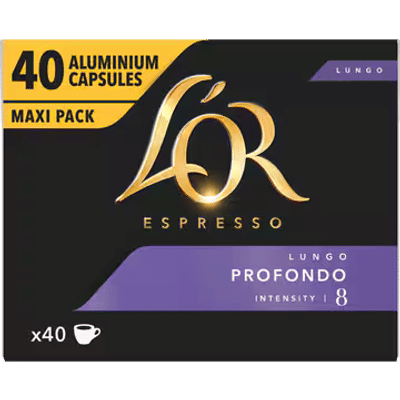 L'OR Espresso Koffiecups Profondo 40 stuks