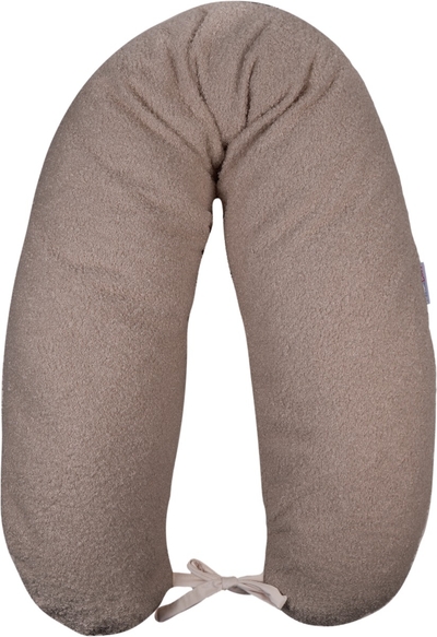 MamaLoes Teddy Boucle Nougat Voedingskussen ML020432