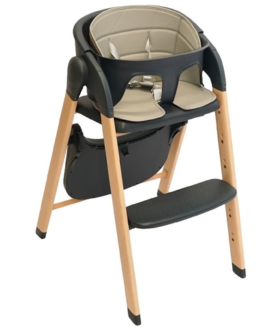 Bo Jungle Grow With Me Shady Grey Kinderstoel B710210