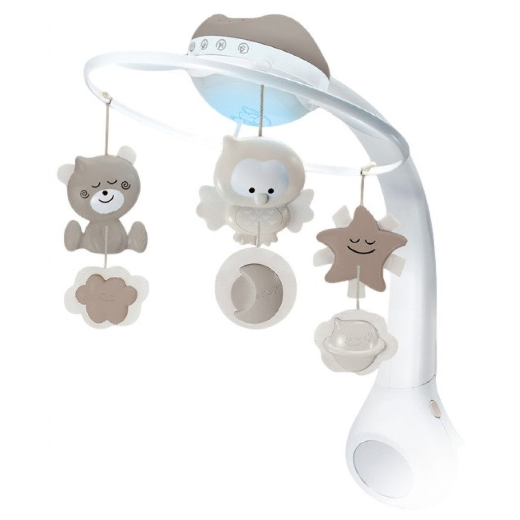 Infantino Grey 3 in 1 Muziekmobiel&Projector BK-04915