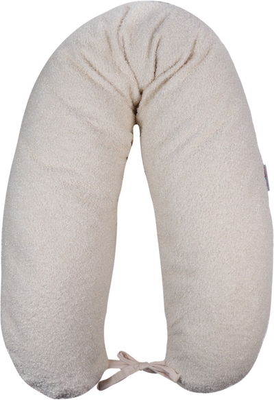 MamaLoes Teddy Boucle Naturel Voedingskussen ML020431