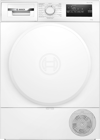 Bosch WTH8320AFG - Serie 4 - Warmtepompdroger - 8 kg - Energielabel A